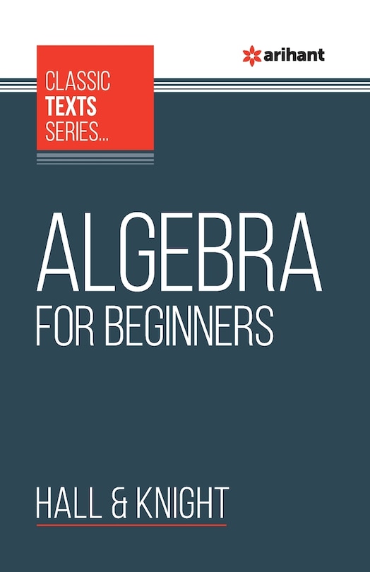 Front cover_Algebra For Beginners
