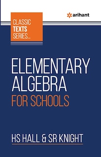 Front cover_Elementary Algebra For Schools