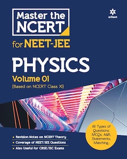 Couverture_Master the NCERT for NEET and JEE Physics Vol 1