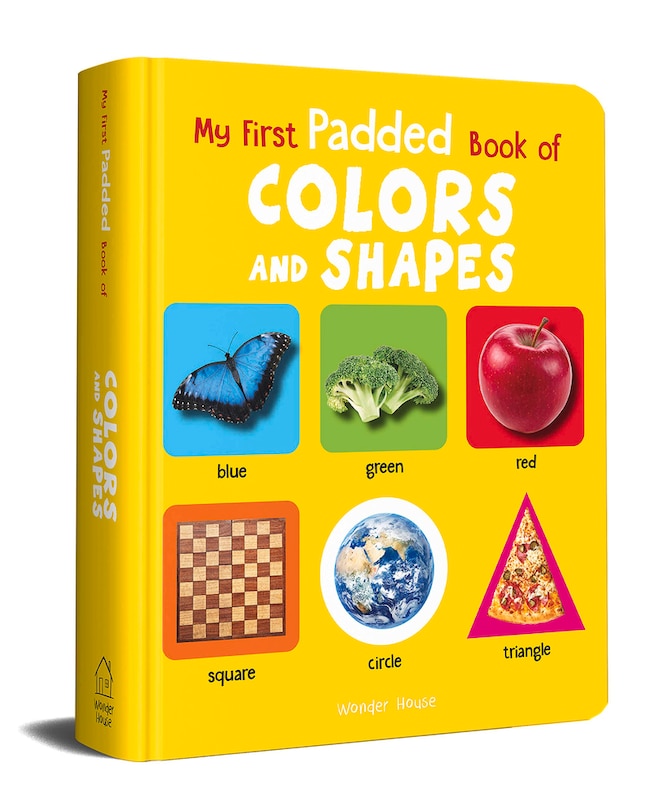 Front cover_My First Padded Book of Colours and Shapes