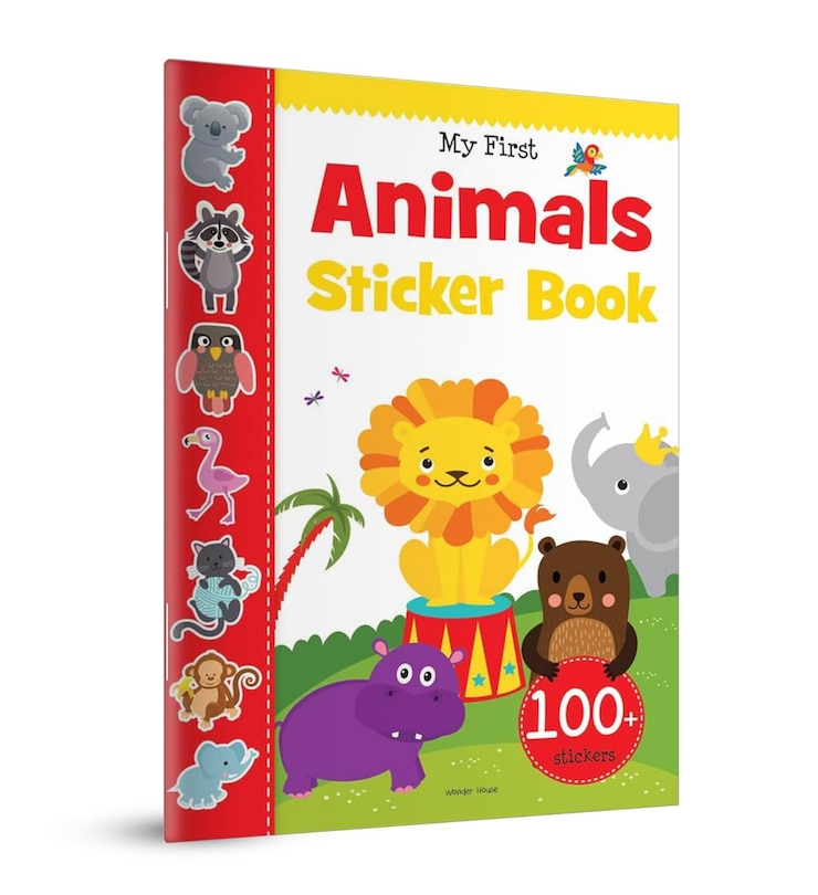 Front cover_My First Animal Sticker Book