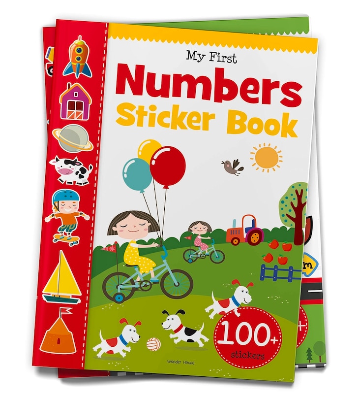 My First Numbers Sticker Book: Exciting Sticker Book With 100 Stickers