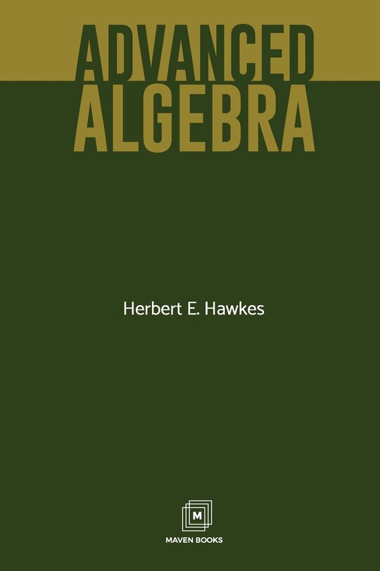 Front cover_Advanced Algebra