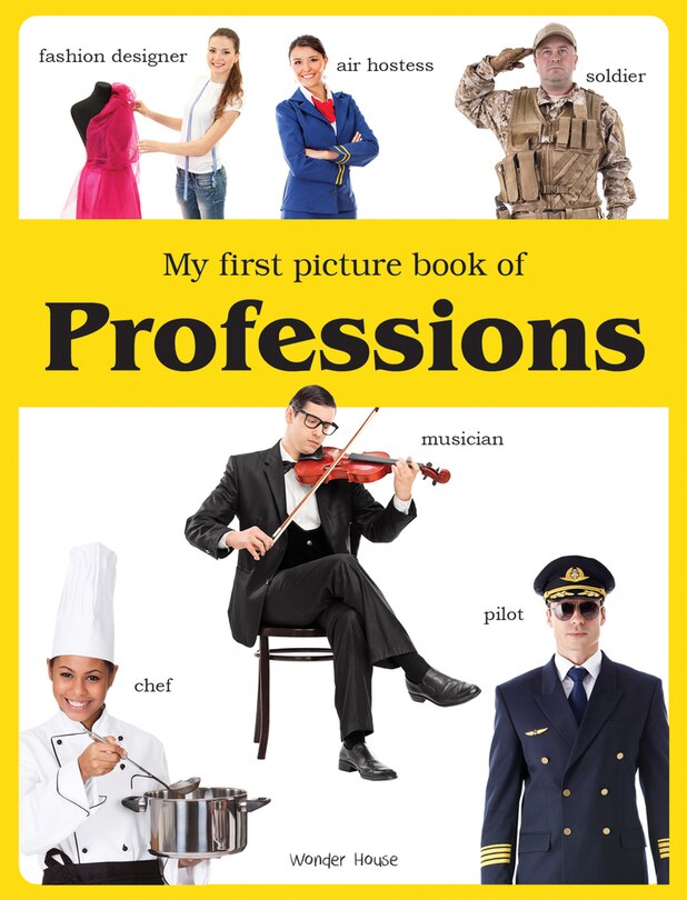 Front cover_My First Book Of Professions