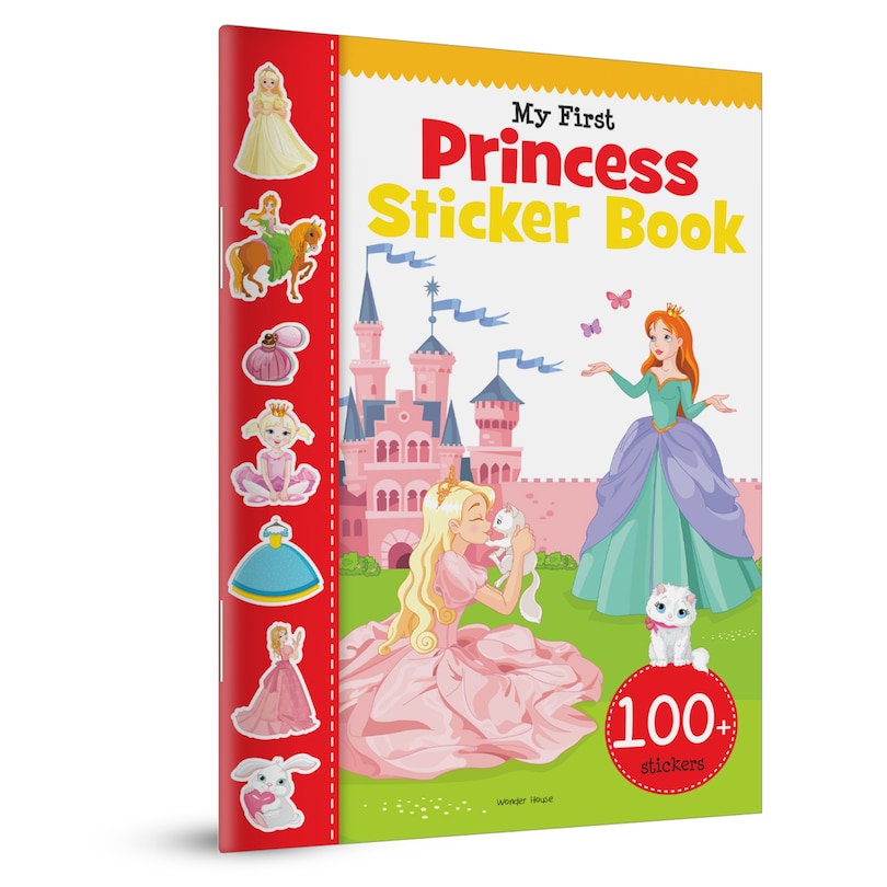 Front cover_My First Princess Sticker Book