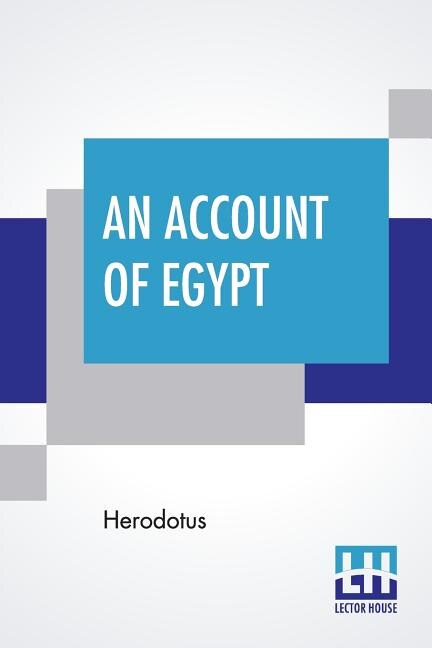 Couverture_An Account Of Egypt