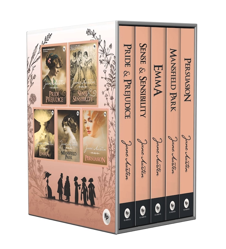 Front cover_Greatest Works of Jane Austen (Set of 5 Books)