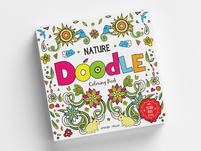 Couverture_Nature Doodle Coloring Book