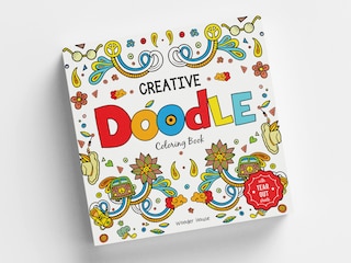 Front cover_Creative Doodle Coloring Book