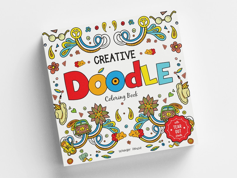 Front cover_Creative Doodle Coloring Book