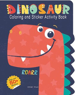 Couverture_Dinosaurs - Coloring and Sticker Activity Book (With 150+ Stickers)