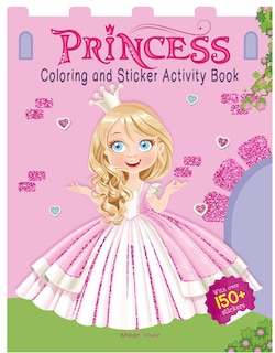 Couverture_Princesses - Coloring and Sticker Activity Book (With 150+ Stickers)