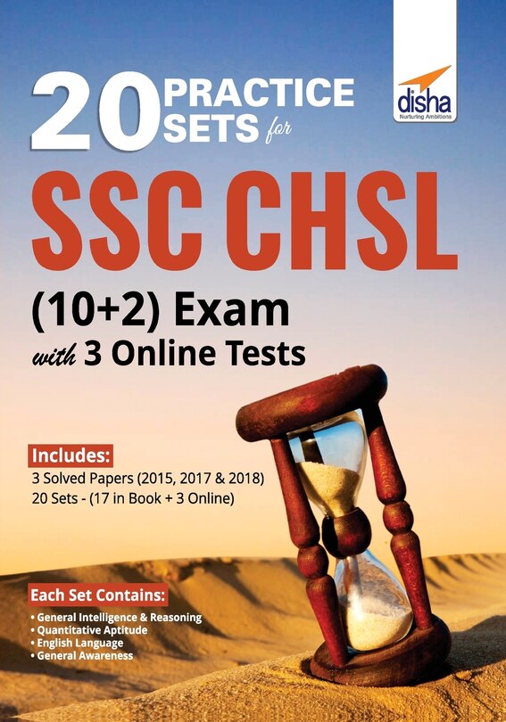 Couverture_20 Practice Sets for SSC CHSL (10 + 2) Exam with 3 Online Tests
