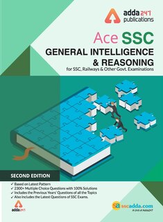 Front cover_SSC Reasoning Book for SSC CGL, CHSL, CPO and Other Govt. Exams (English Printed Edition)