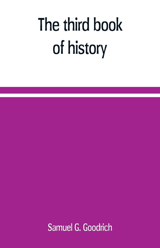 Front cover_The third book of history