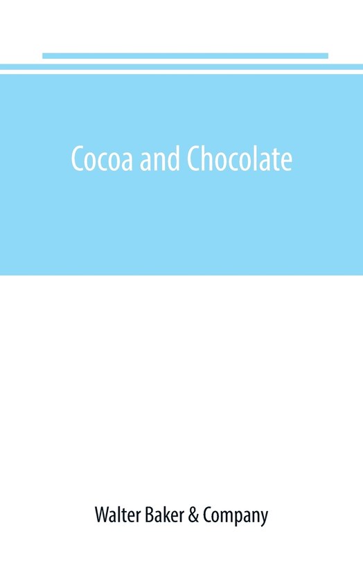 Front cover_Cocoa and chocolate