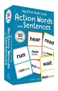Couverture_My First Flash Cards: Action Words and Sentences (Flash Cards For Children)