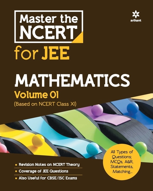 Front cover_Master the NCERT for JEE Mathematics Vol 1