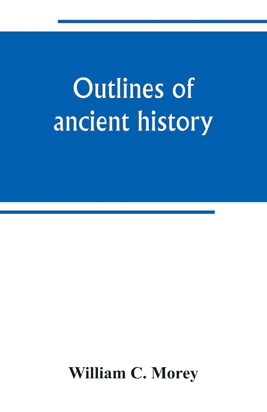Front cover_Outlines of ancient history