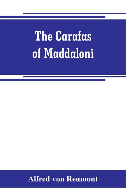 Couverture_The Carafas of Maddaloni