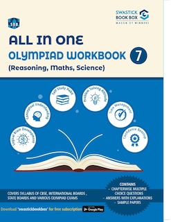 Front cover_All in One Olympiad Workbook for Reasoning, Math, Science - Class 7