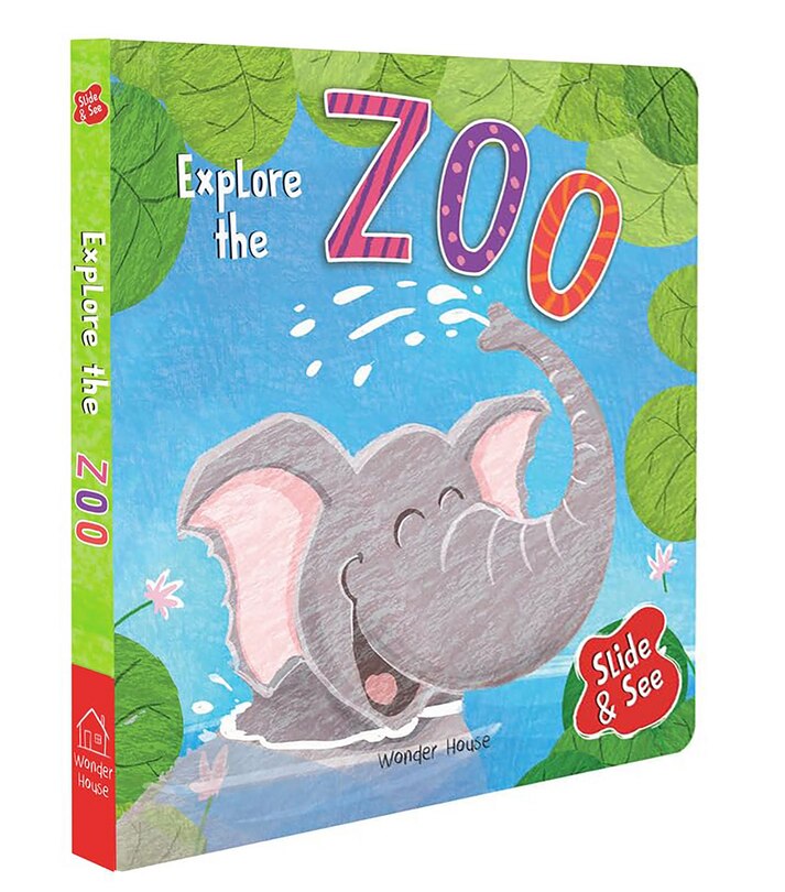 Front cover_Slide And See: Explore The Zoo