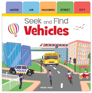 Front cover_Seek And Find: Vehicles