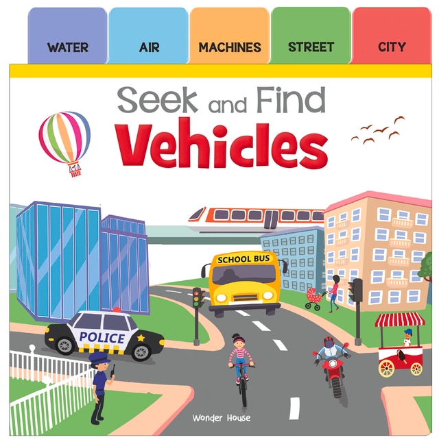 Front cover_Seek And Find: Vehicles
