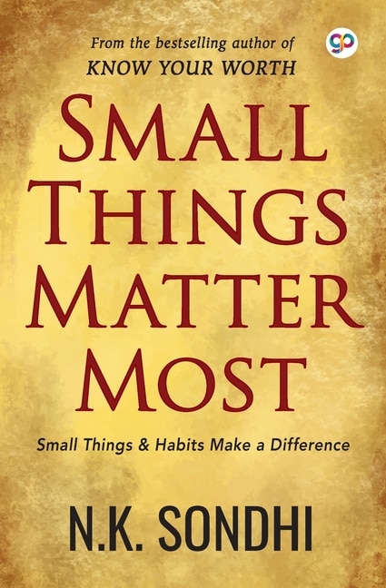 Front cover_Small Things Matter Most