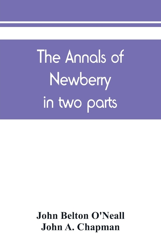 Couverture_The Annals Of Newberry
