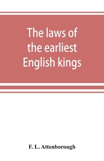 Front cover_The Laws Of The Earliest English Kings