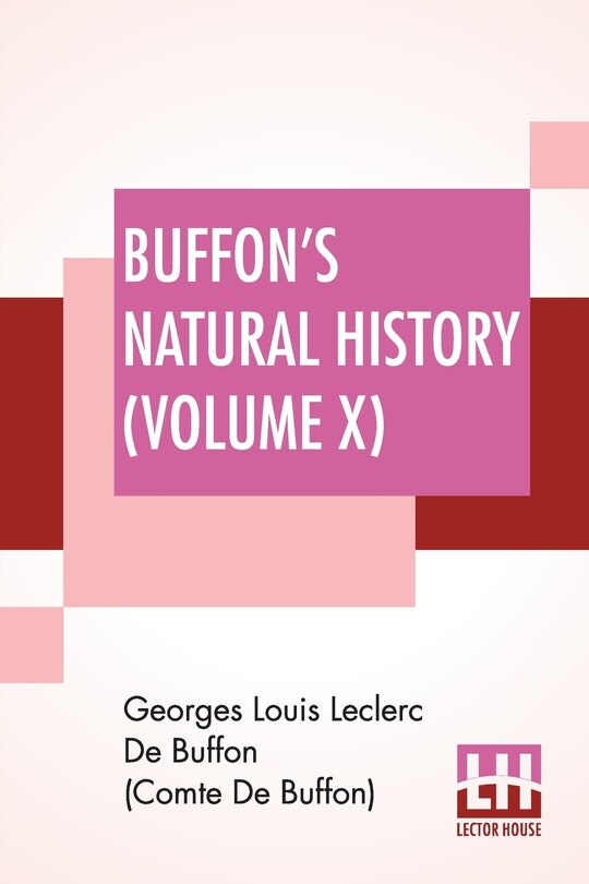 Front cover_Buffon's Natural History (Volume X)