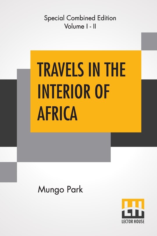 Front cover_Travels In The Interior Of Africa (Complete)