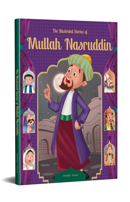 Front cover_The Illustrated Stories of Mullah Nasruddin