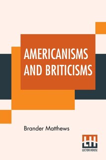 Couverture_Americanisms And Briticisms