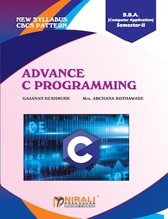Front cover_Advance C Programming