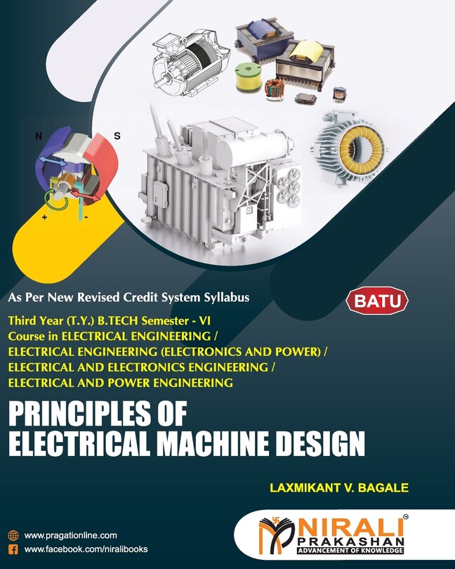 Front cover_Principles of Electrical Machine Design