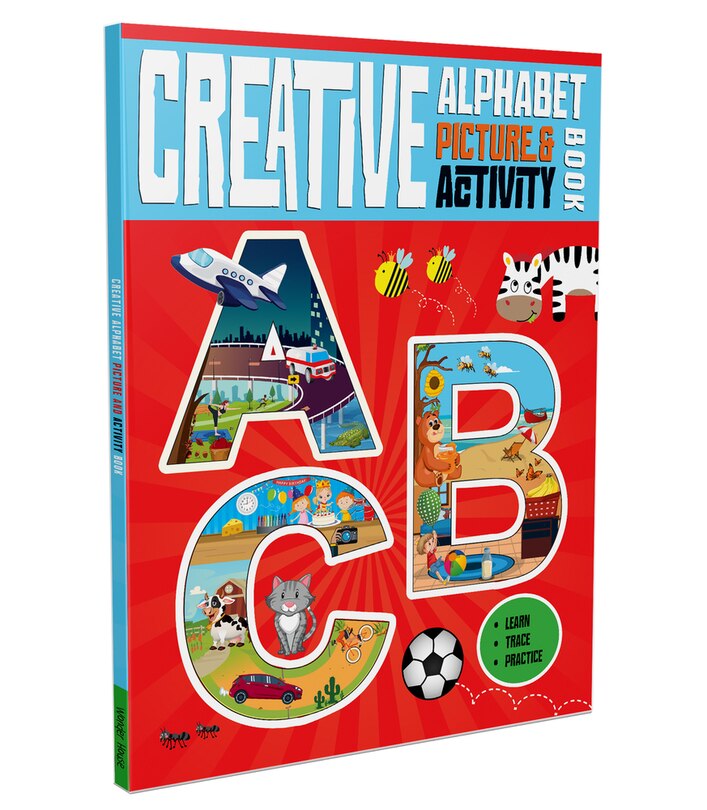 Front cover_Creative Alphabets Picture and Activity Book