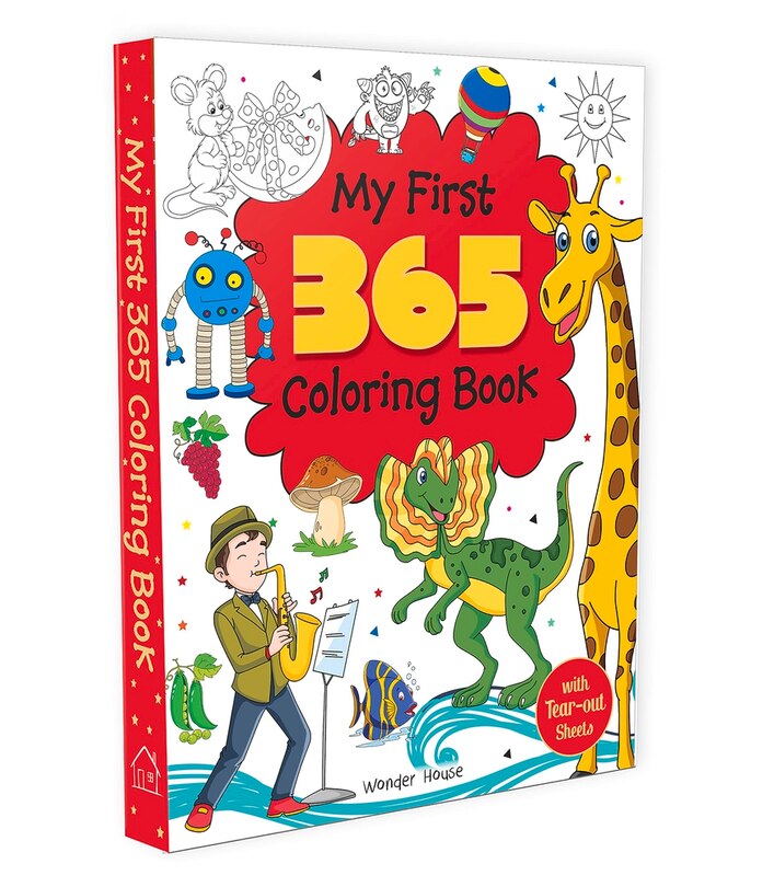 Front cover_My First 365 Coloring Book