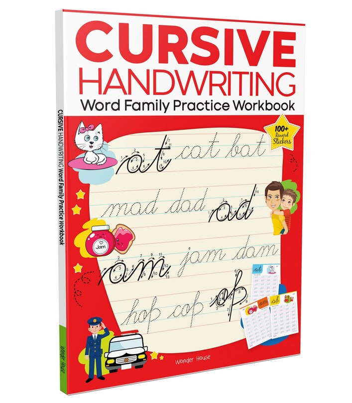 Front cover_Cursive Handwriting: Word Family
