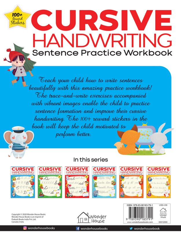 Front cover_Cursive Handwriting: Sentence