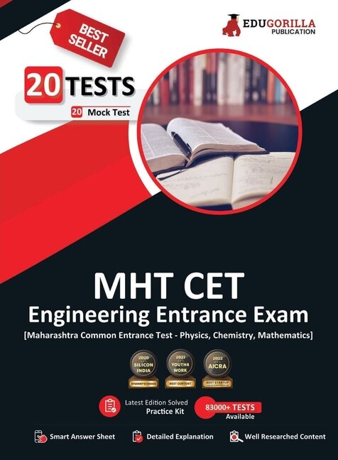 Front cover_MHT CET Engineering Exam 2023 - Mathematics, Physics and Chemistry (PCM Group) - 20 Mock Tests (1500 Solved Questions) with Free Access To Online Tests