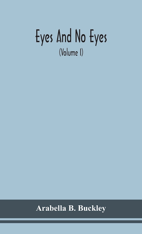 Front cover_Eyes and no eyes (Volume I)