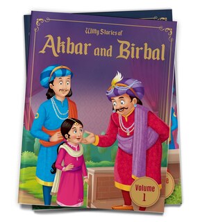Front cover_Witty Stories of Akbar and Birbal: Volume 1