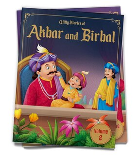 Front cover_Witty Stories of Akbar and Birbal: Volume 2