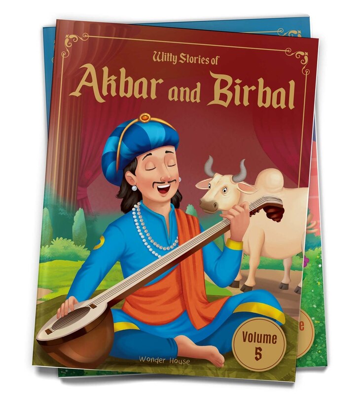 Couverture_Witty Stories of Akbar and Birbal: Volume 5