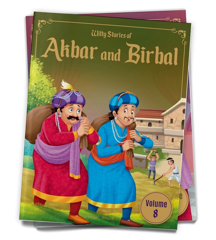 Couverture_Witty Stories of Akbar and Birbal: Volume 8