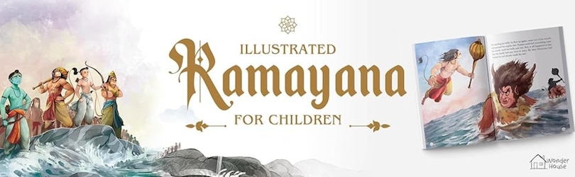 Front cover_Illustrated Ramayana For Children