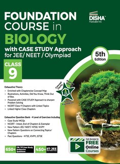 Front cover_Foundation Course in Biology with Case Study Approach for NEET/ Olympiad Class 9 - 5th Edition