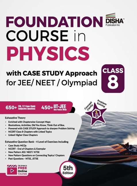 Couverture_Foundation Course in Physics with Case Study Approach for JEE/ NEET/ Olympiad Class 8 - 5th Edition